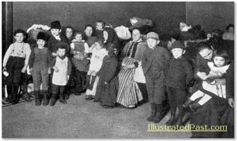 Immigrants at Ellis Island